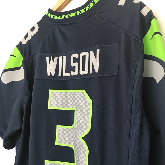 Nike Other - Seattle Seahawks Russell Wilson Nike Field Jersey